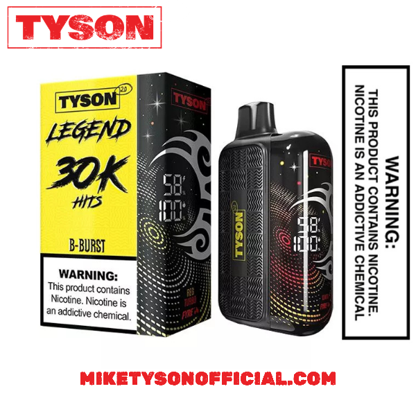 B-Burst Tyson 2.0 legend 30k Puffs Disposable Vape