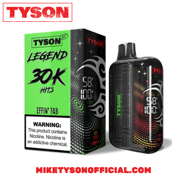 Effin Fab Tyson 2.0 legend 30k Disposable Vape