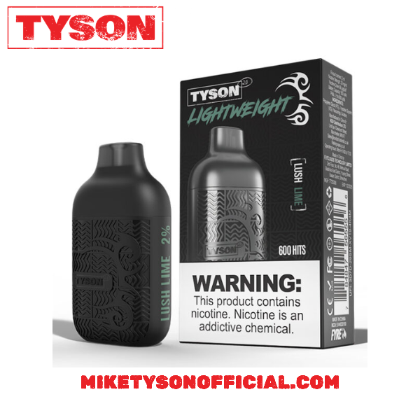 Lush Lime Tyson 2.0 Heavyweight 7000 Puffs Disposable