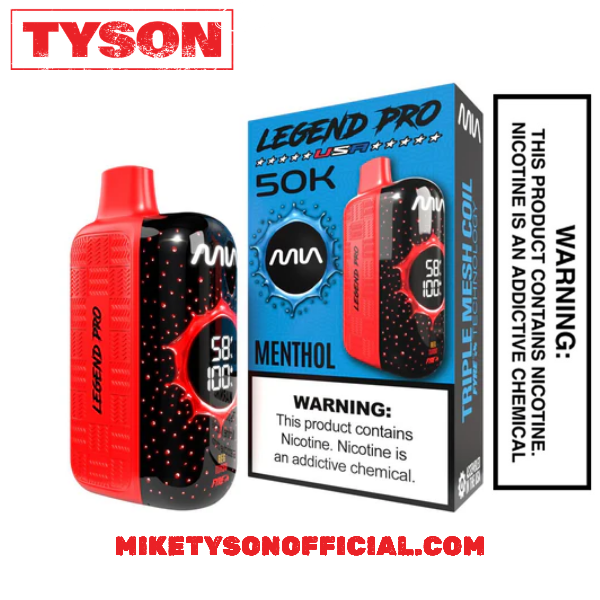 Menthol TYSON MIA 50K