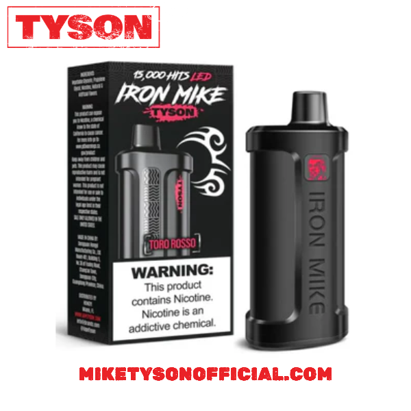 Toro Rosso Iron Mike Tyson 2.0 15K Disposable Vape