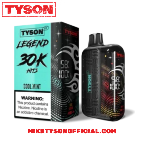 Tyson 2.0 Legend 30K Cool Mint - Disposable Vape
