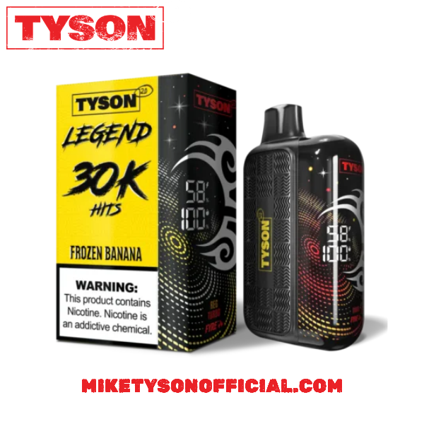 Tyson 2.0 Legend 30K Frozen Banana - Disposable Vape