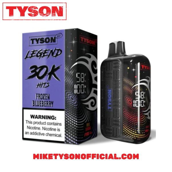 Tyson 2.0 Legend 30K Frozen Blueberry - Disposable Vape