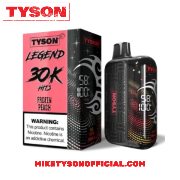Tyson 2.0 Legend 30K Frozen Peach - Disposable Vape