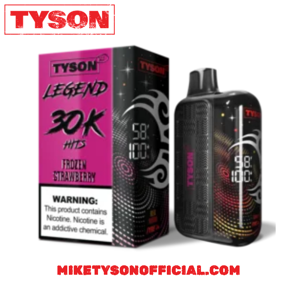 Tyson 2.0 Legend 30K Frozen Strawberry - Disposable Vape