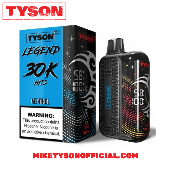 Tyson 2.0 Legend 30K Menthol - Disposable Vape