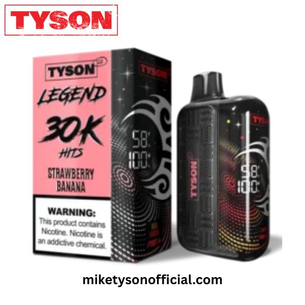 Tyson 2.0 Legend 30K Strawberry Banana - Disposable Vape