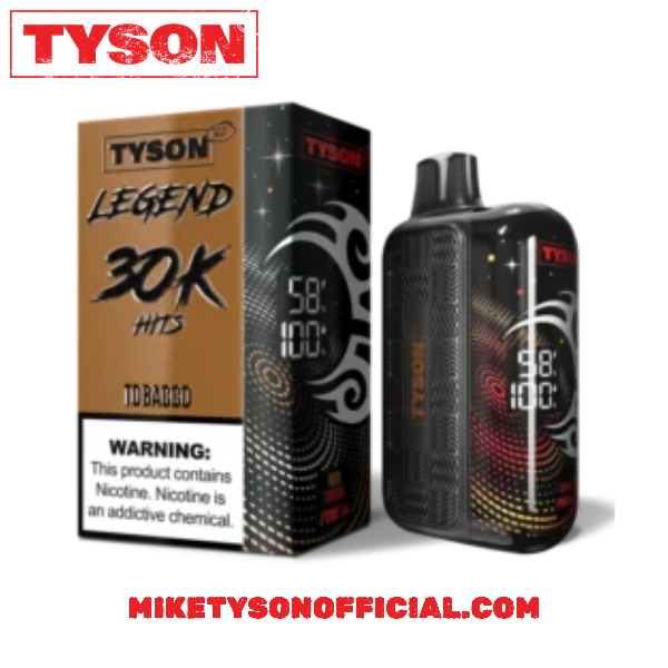 Tyson 2.0 Legend 30K Tobacco Disposable Vape