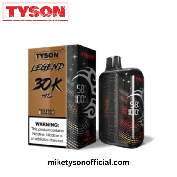 Tobacco Tyson Iron Mike 15K Puffs Disposable Vape