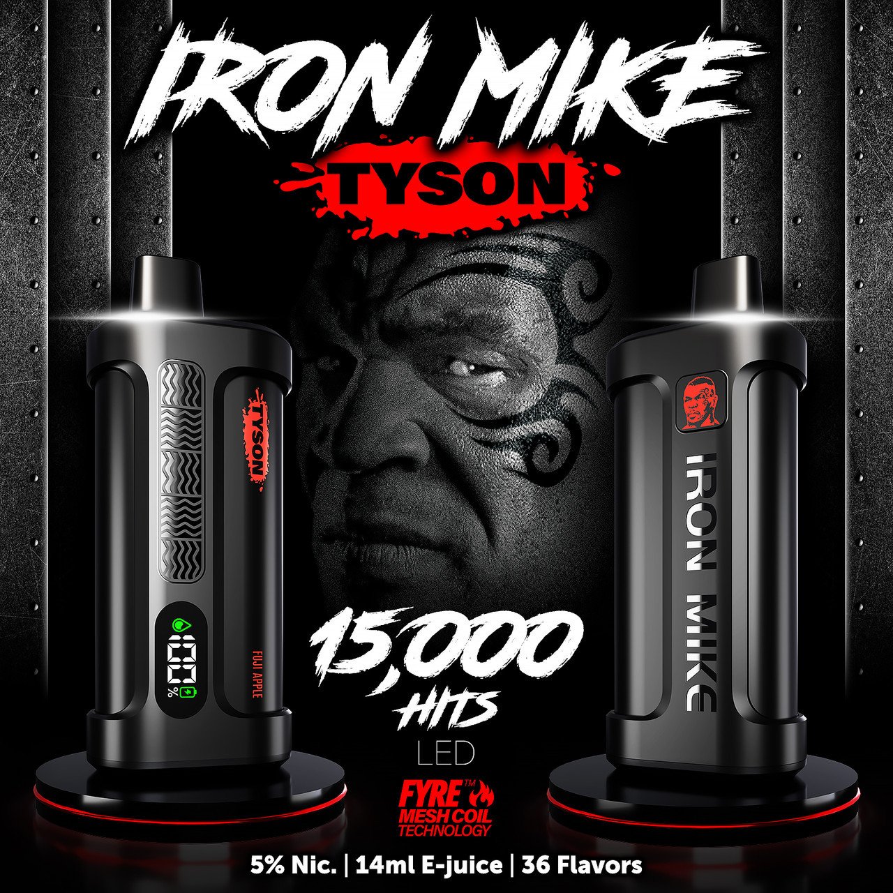 MelonBerry – Iron Mike Tyson 15000 Puffs