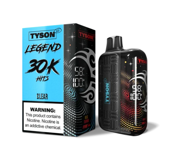 Tyson 2.0 Legend 30K Clear - Disposable Vape