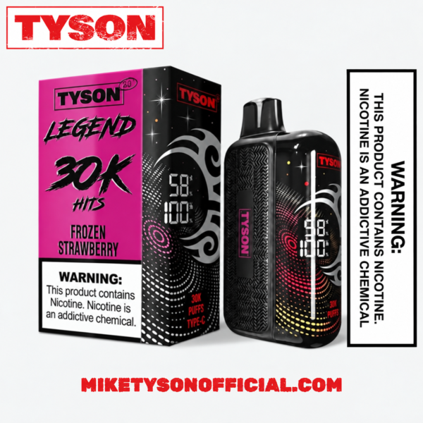 Tyson 2.0 Legend 30K Frozen Strawberry Disposable Vape
