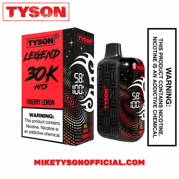 Tyson 2.0 Legend 30K Cherry Bomb- Disposable Vape