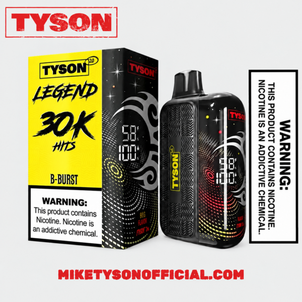 B-Burst Tyson 2.0 legend 30k Puffs Disposable Vape