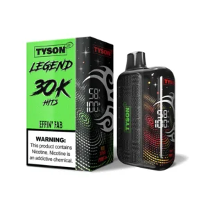 Effin Fab Tyson 2.0 legend 30k Disposable Vape – 5% Nic