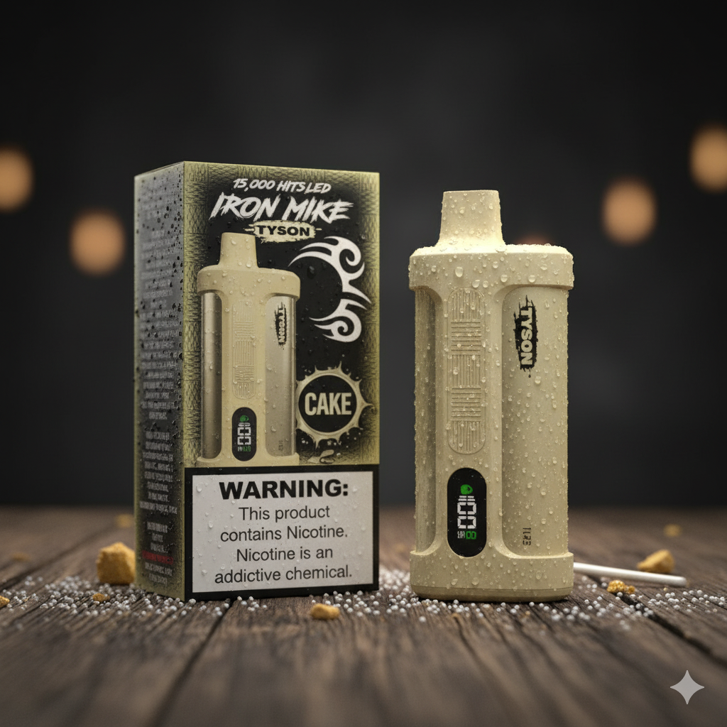 Top Iron Mike Tyson Disposable Vape Flavors Ranked 6 Cake Tyson 2.0 Iron Mike 15K Disposable Vape