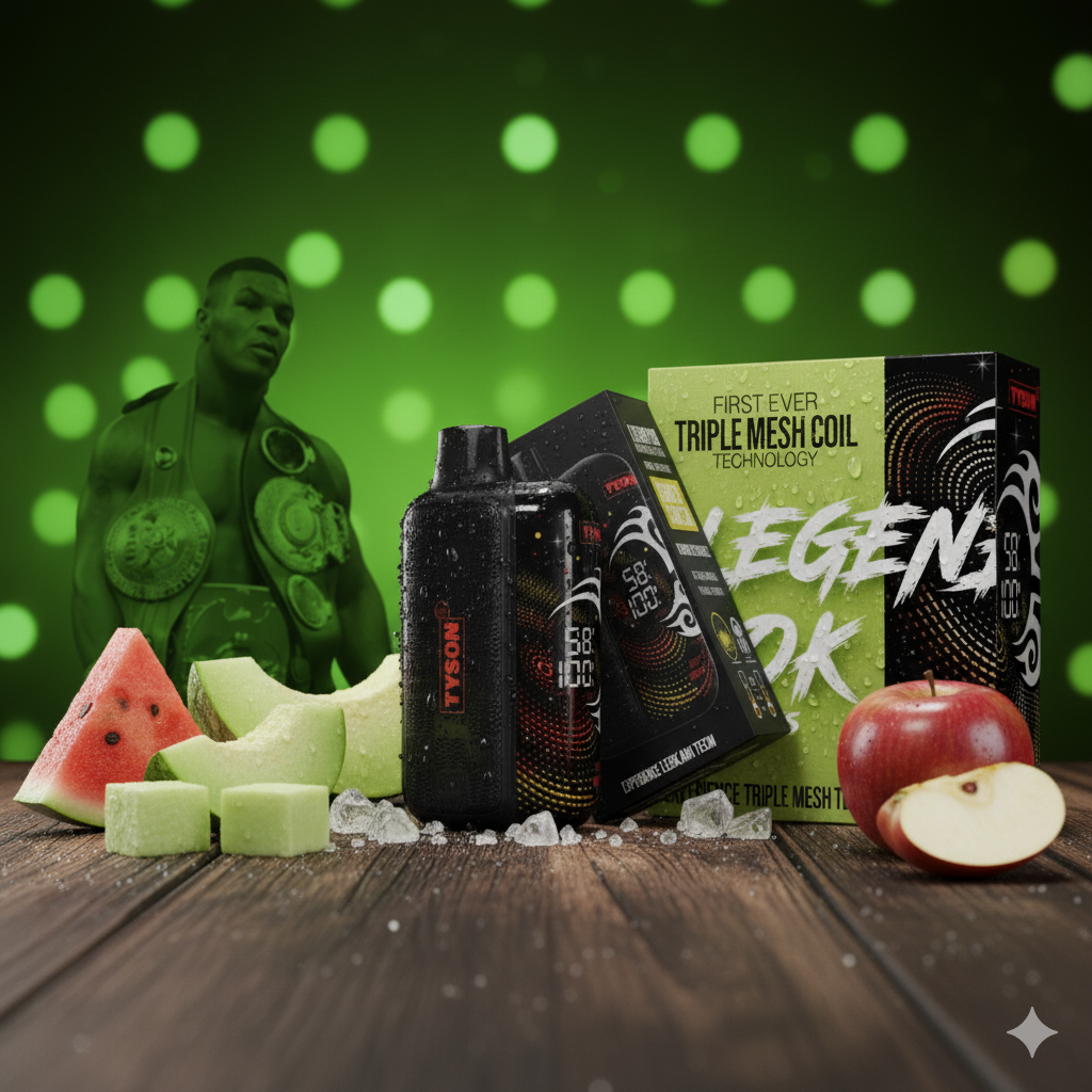 Best Tyson 2.0 Legend 30K Flavors: Ranked Guide 5 Tyson 2.0 Legend 30K Apple Melonberry – Disposable Vape