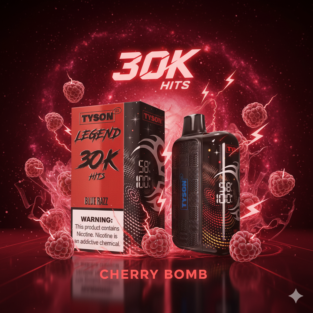 Best Tyson 2.0 Legend 30K Flavors: Ranked Guide 7 Tyson 2.0 Legend 30K Cherry Bomb – Disposable Vape